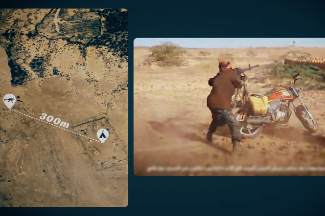 Extrait de la vidéo « Djihadistes au Sahel : ce que les vidéos révèlent de leurs armes et de leurs méthodes ».