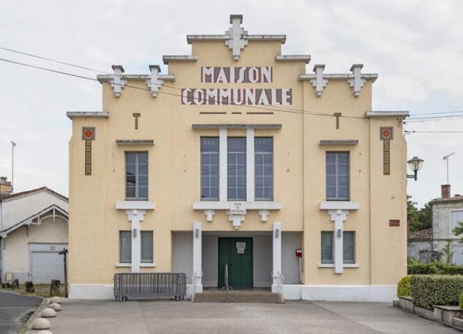 Salle communale de Saint-Symphorien (Gironde), en 2021.