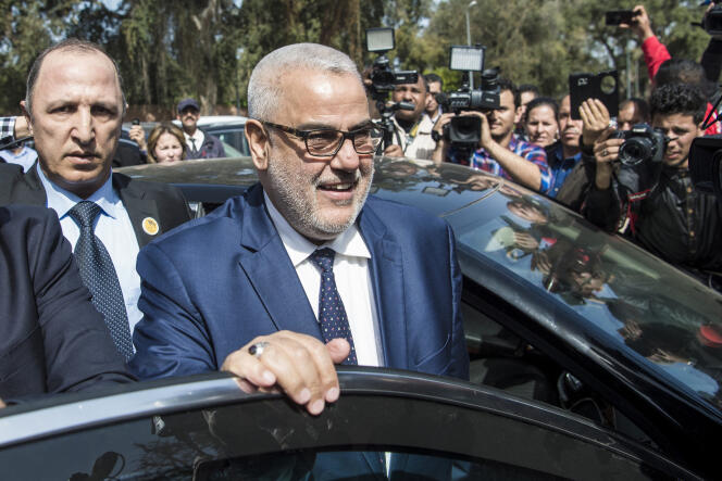 Abdelilah Benkirane, secretary general of the Justice and Development Party (PJD) and former prime minister, in Salé, near Rabat, in March 2017.
