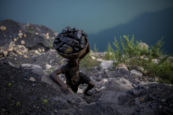 Near a coal mine in Jharkhand state, India on September 24, 2021.