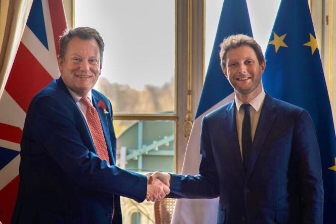 Le secrétaire d’Etat britannique chargé du Brexit, David Frost, a rencontré, jeudi 4 novembre en fin de matinée, le secrétaire d’Etat français aux affaires européennes, Clément Beaune, à Paris.