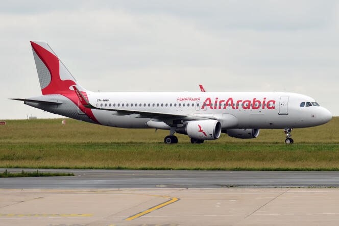 Airbus A320-214 from Air Arabia Morocco on June 5, 2019.
