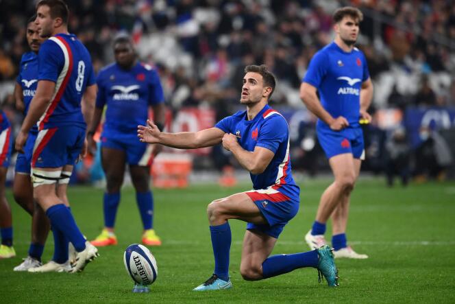 Melvin Jaminate was named man of the match on November 6, 2021 at the Stade de France for his nineteen points (five penalties, two conversions).