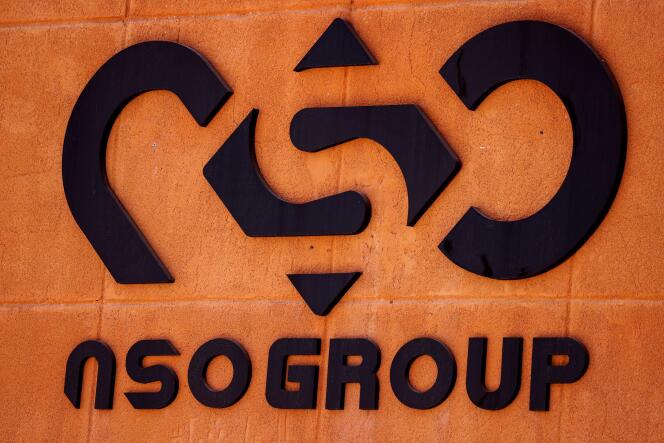 Logo de NSO Group, l’entreprise israélienne proposant le logiciel espion Pegasus.
