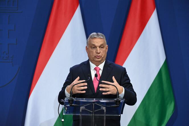 Le premier ministre hongrois, Viktor Orban, à Budapest, le 26 octobre 2021.