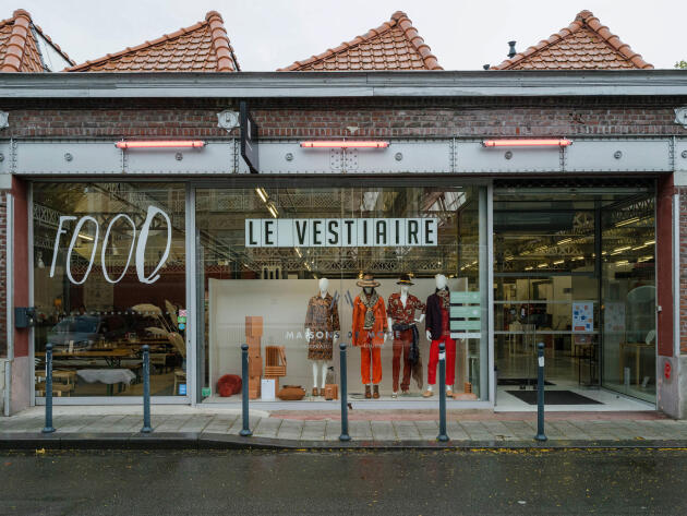 La Maison de Mode et le Vestiaire sont le repère de toutes les nouvelles marques roubaisiennes. A Roubaix (Nord), le 29 octobre 2021.