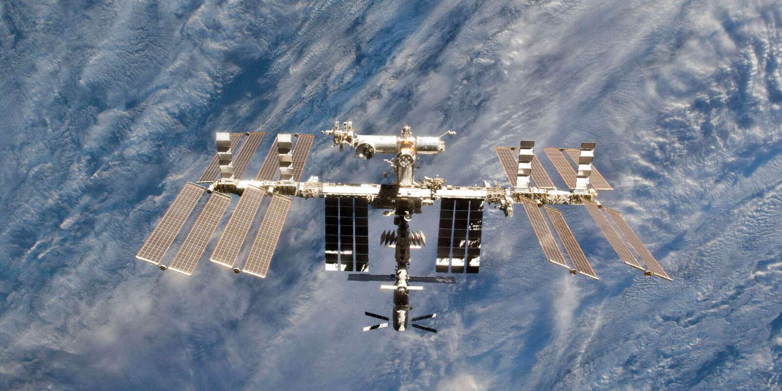 Selon Moscou, les débris générés par cette opération n’ont mis en danger ni l’ISS, ici en 2011, ni la station spatiale chinoise en cours de construction, ni les satellites en orbite et ils ne poseront pas non plus de menace à l’avenir.