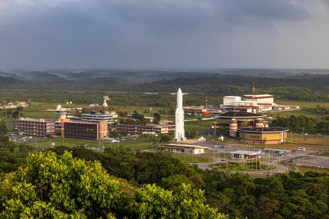 Le centre spatial de Kourou, le 22 octobre 2021.