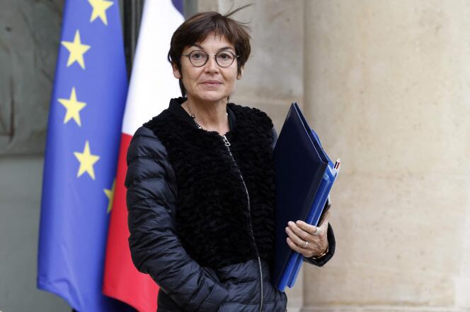 The Minister of the Sea, Annick Girardin, on November 17, 2021 in Paris.