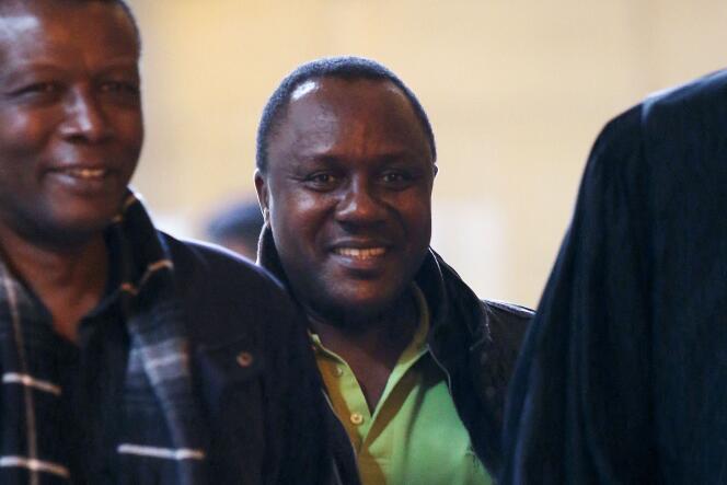 Le Rwandais Claude Muhayimana au palais de justice de Paris, en novembre 2013.