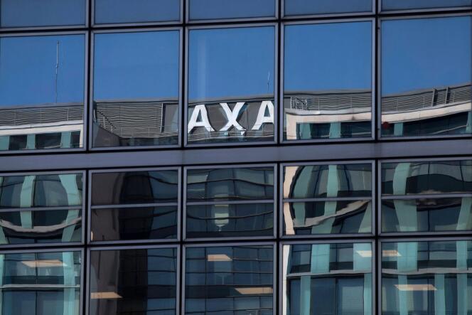 Axa headquarters, in Nanterre (Hauts-de-Seine), 2018.