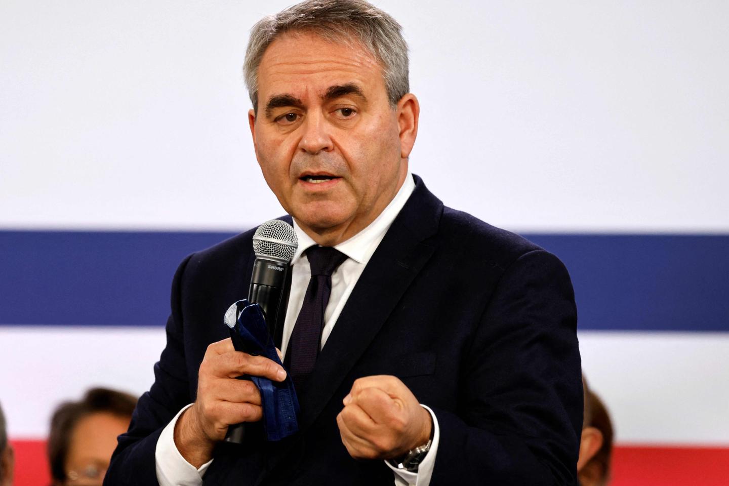 Xavier Bertrand redit son attachement au front rÃ©publicain face au RN, dÃ©sormais Ã©cartÃ©...