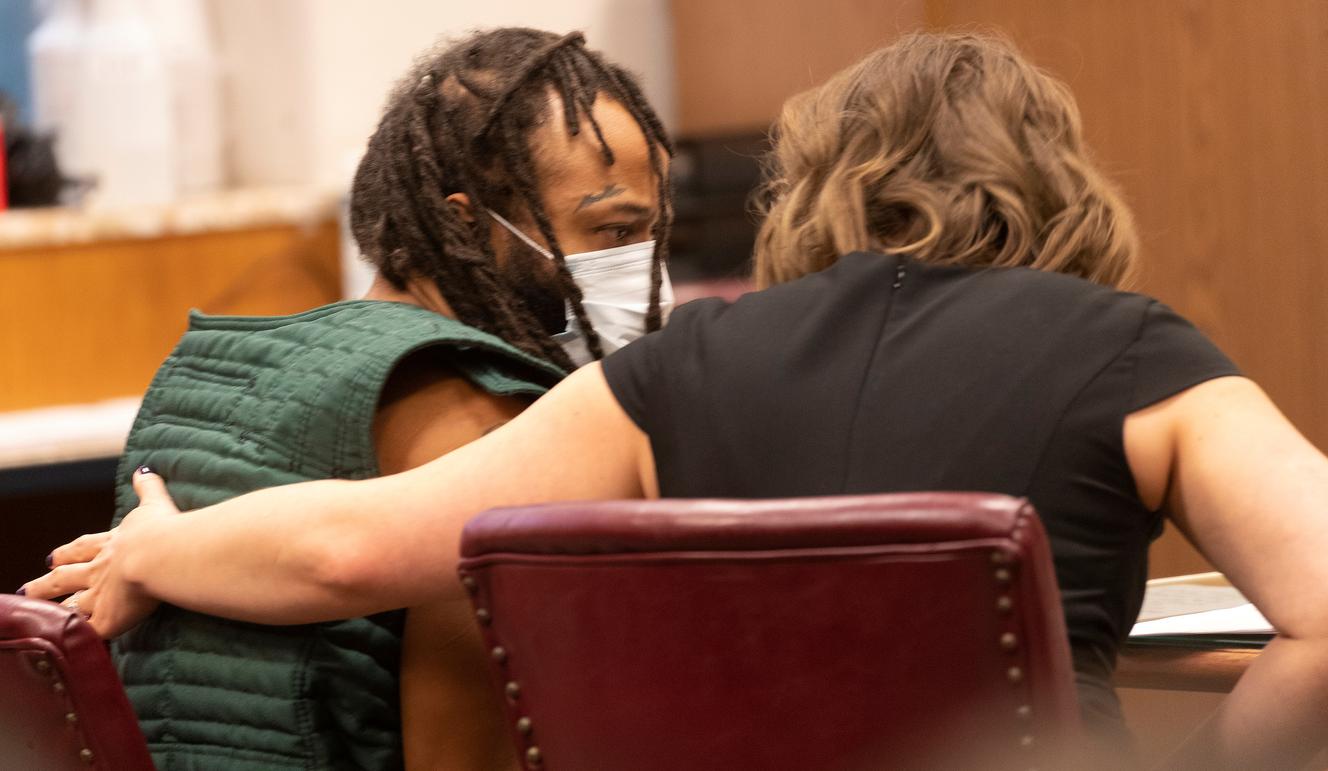 Darrell Brooks, in court in Waukesha, November 23, 2021.