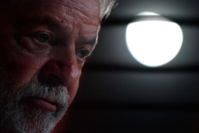 L’ancien président du Brésil Luiz Inacio Lula da Silva, lors d’une conférence à Sciences Po, à Paris, le 16 novembre 2021.