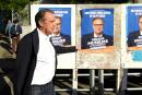 (FILES) In this file photo taken on June 27, 2021 President of the Provence-Alpes-Cote d'Azur region and Les Republicains (LR) candidate for the upcoming regional elections in the Provence-Alpes-Cote d'Azur (PACA) region Renaud Muselier leaves a polling station after he has voted in Marseille, for the second round of the French regional elections. Muselier announced on November 24, 2021 that he is leaving Les Republicains party. (Photo by NICOLAS TUCAT / AFP)