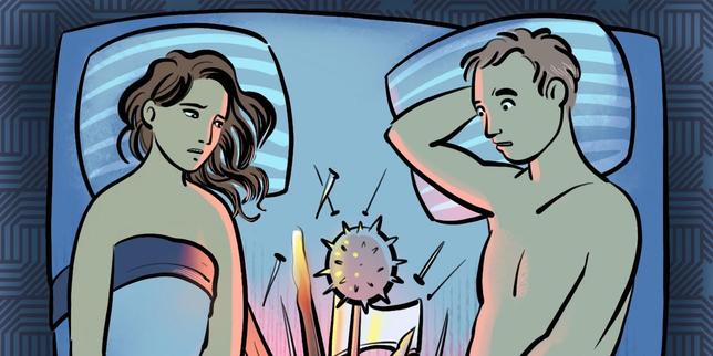 Pendant un rapport sexuel, avoir mal, pas normal !