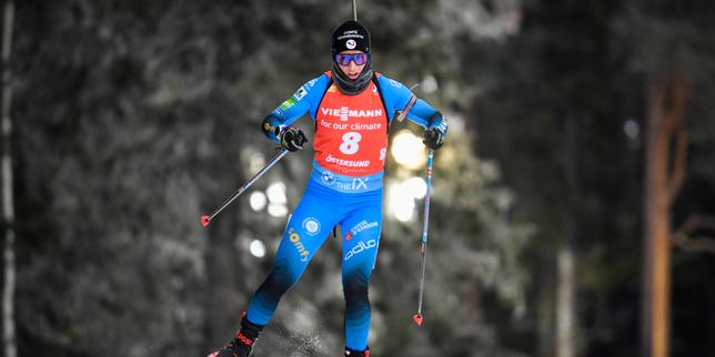 Biathlon : après la déception dans l’épreuve individuelle, Anaïs Chevalier-Bouchet prend sa revanche lors du sprint