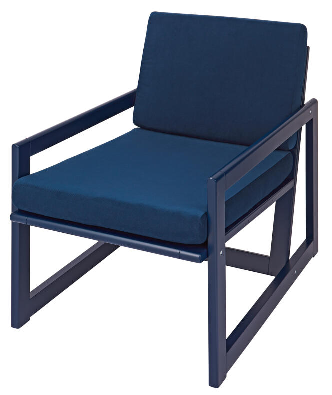 Une réédition d’un fauteuil de Terence Conran disponible dans la boutique pop-up.