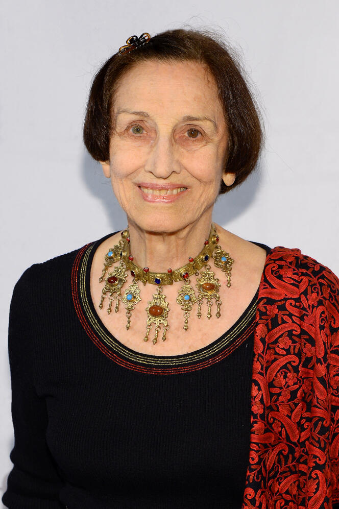L’artiste Françoise Gilot, à New York, en novembre 2015.