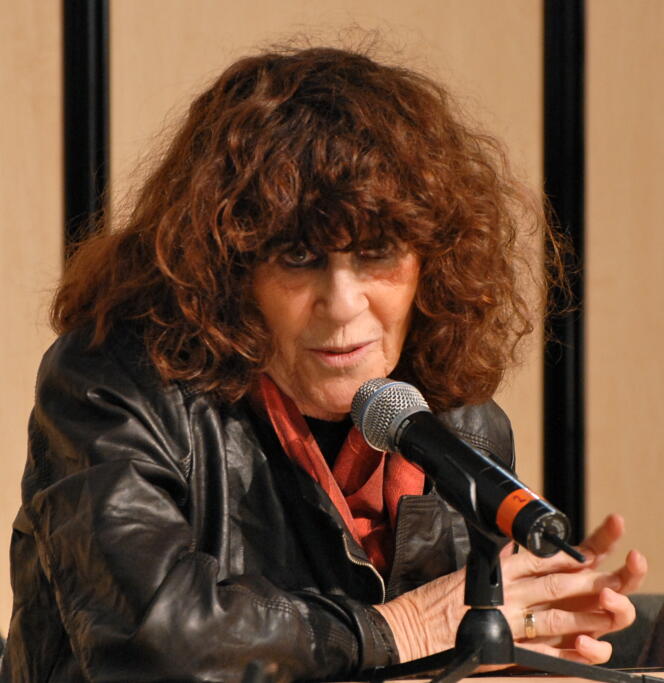 Marie-Claire Blais, au Salon du livre de Montréal, en novembre 2010.