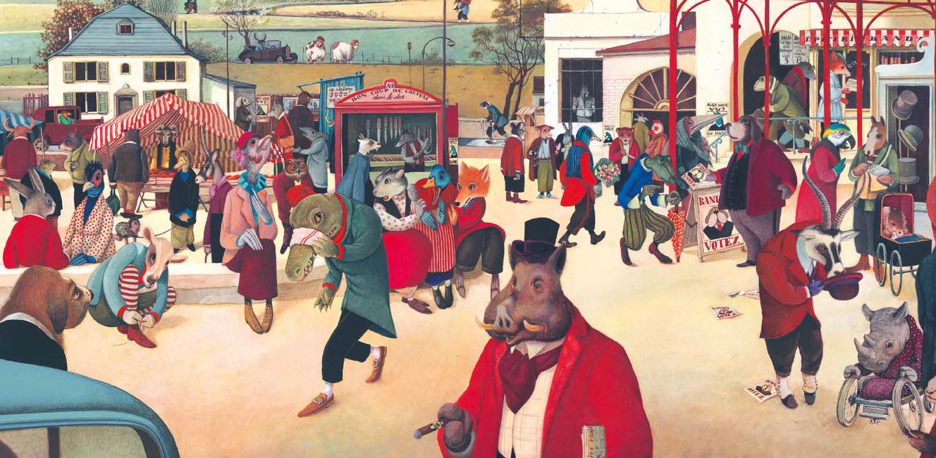 « Une toute petite seconde », de Rébecca Dautremer, Sarbacane, 7 volets et un livret de 32 p., 38 €. Dès 8 ans.