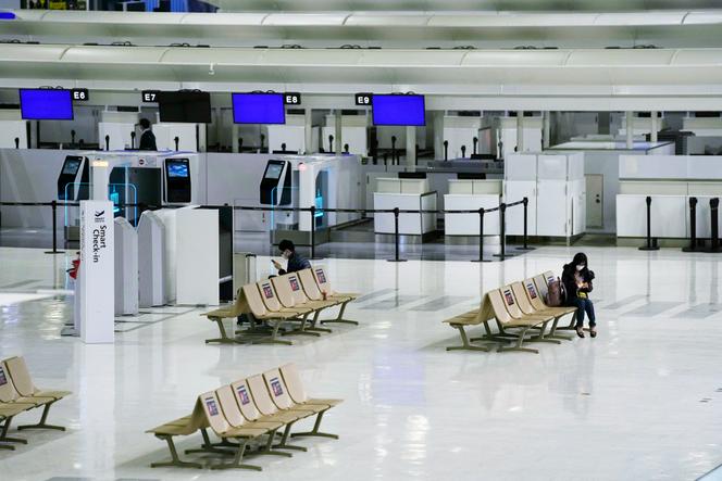 Am Flughafen Narida, östlich von Tokio, am 2. Dezember.