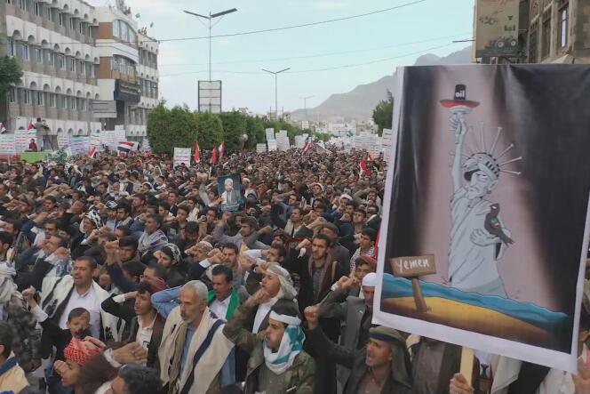 The interest of the documentary by Guillaume Dasquié and Nicolas Jaillard, who spent several weeks in Yemen in rebel territory, is to show the other side of this war, on the Houthi side.