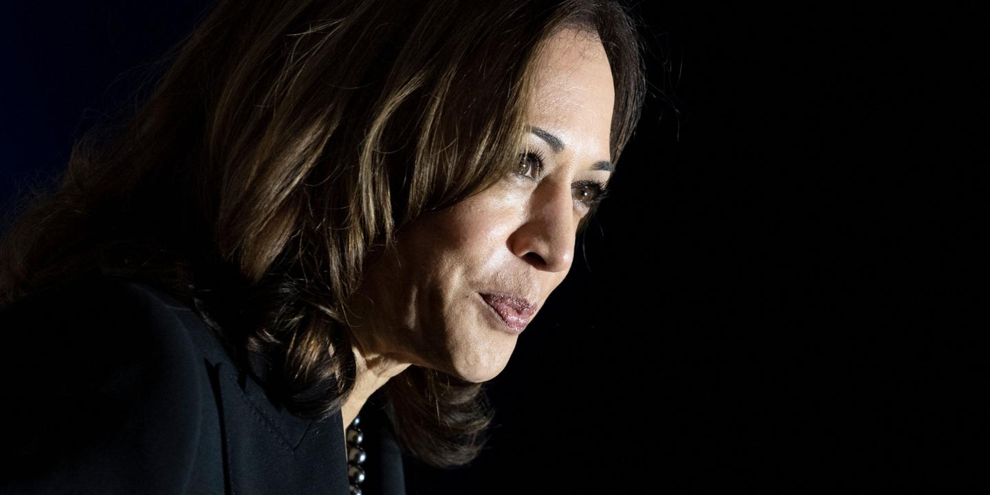 In the United States, Vice President Kamala Harris in the hour of doubt