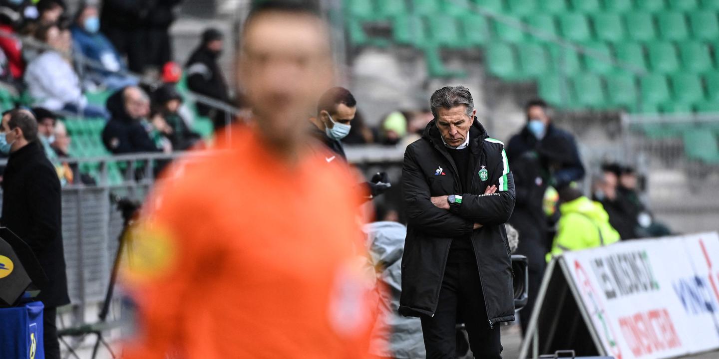 Foot : Claude Puel, l'entraîneur de Saint-Etienne, mis à pied - Le Monde