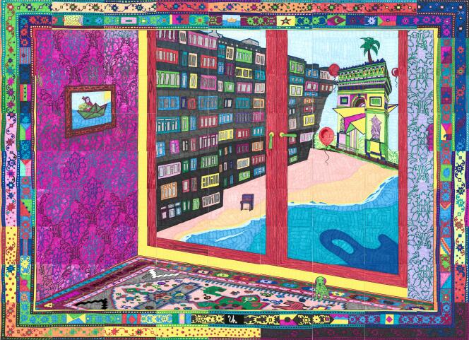 « La Grande Fenêtre », par Araks Sahakyan, lauréate dans la catégorie arts visuels de la troisième édition du Fonds régional pour les talents émergents.