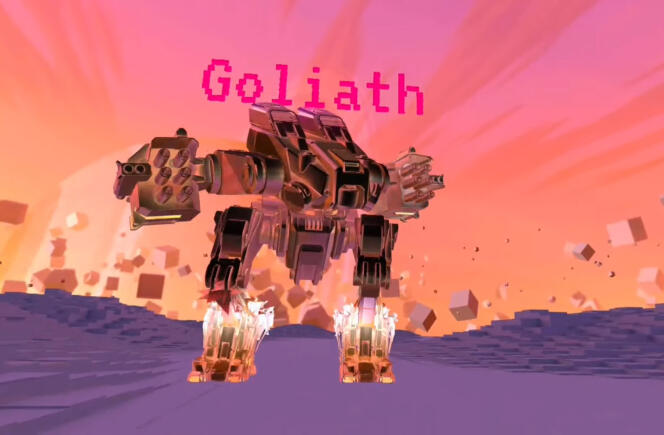 Goliath, devenu robot géant, passe l’essentiel de son temps avec ses nouveaux amis