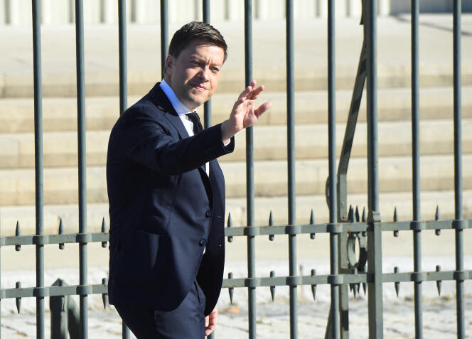 Le maire de Marseille, Benoît Payan, le 8 octobre 2021, à Marseille.