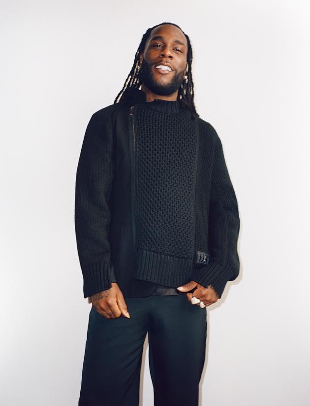 Burna Boy, à Londres, le 7 décembre 2021.