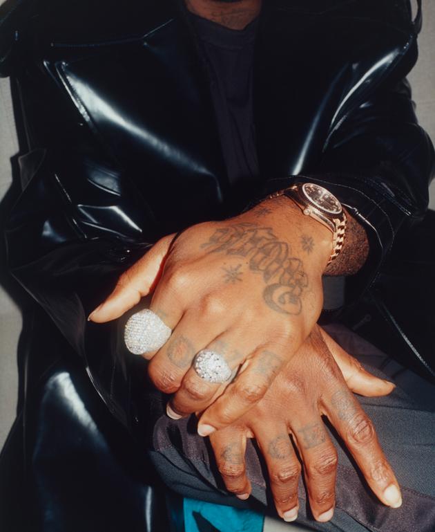 Burna Boy, à Londres, le 7 décembre 2021.