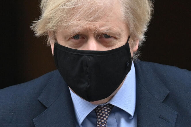 British Prime Minister Boris Johnson on March 3, 2021.