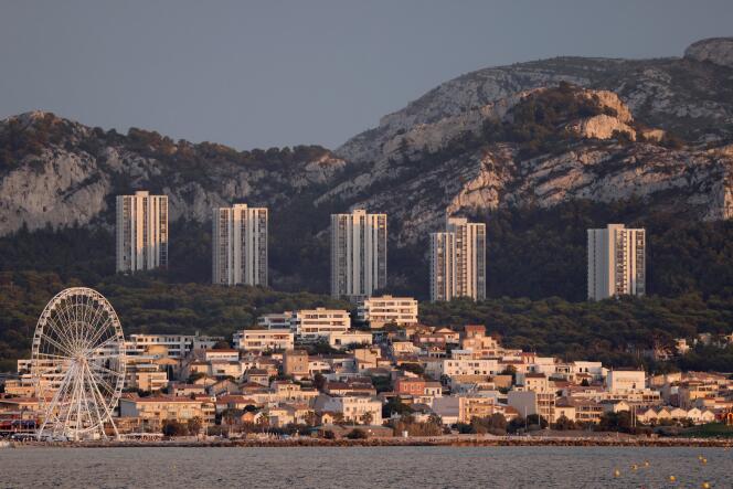 Le front de mer de Marseille, le 2 septembre 2021.