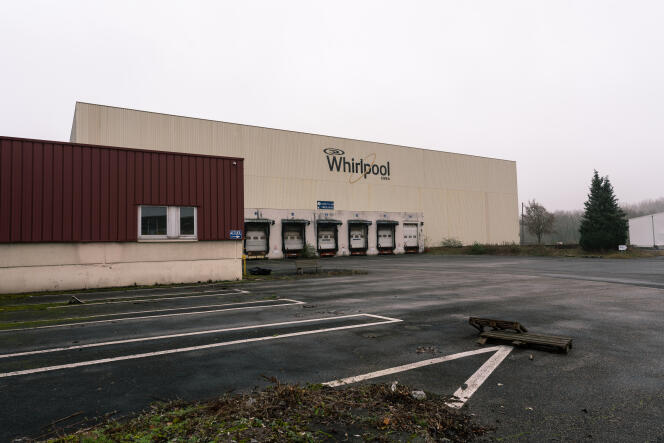 Le site de l’ancienne usine Whirlpool d'Amiens, le 17 décembre 2021.