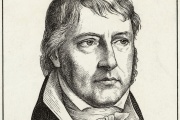 Le philosophe allemand Georg Wilhelm Friedrich Hegel (1770 - 1831).