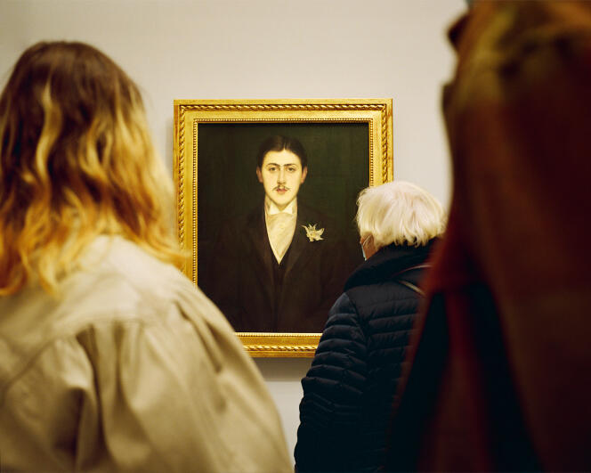 Le portrait de Marcel Proust peint par Jacques-Emile Blanche en 1892, au Musée Carnavalet, à Paris, le 17 décembre 2021.