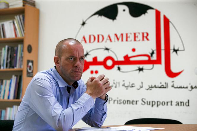 La détention de l’avocat franco-palestinien Salah Hamouri, ici à Ramallah en octobre 2020, a été prolongée jusqu’au 5 septembre par les autorités israéliennes.