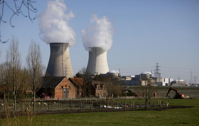 The Doel nuclear power plant in Belgium on March 23, 2020.