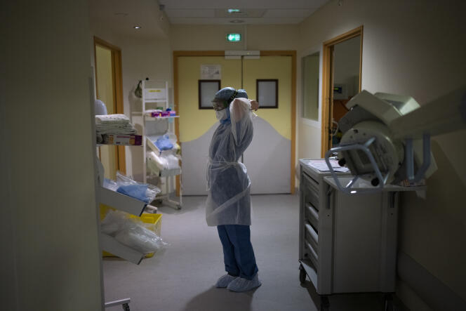 A l’hôpital de la Timone, à Marseille, le 24 décembre.