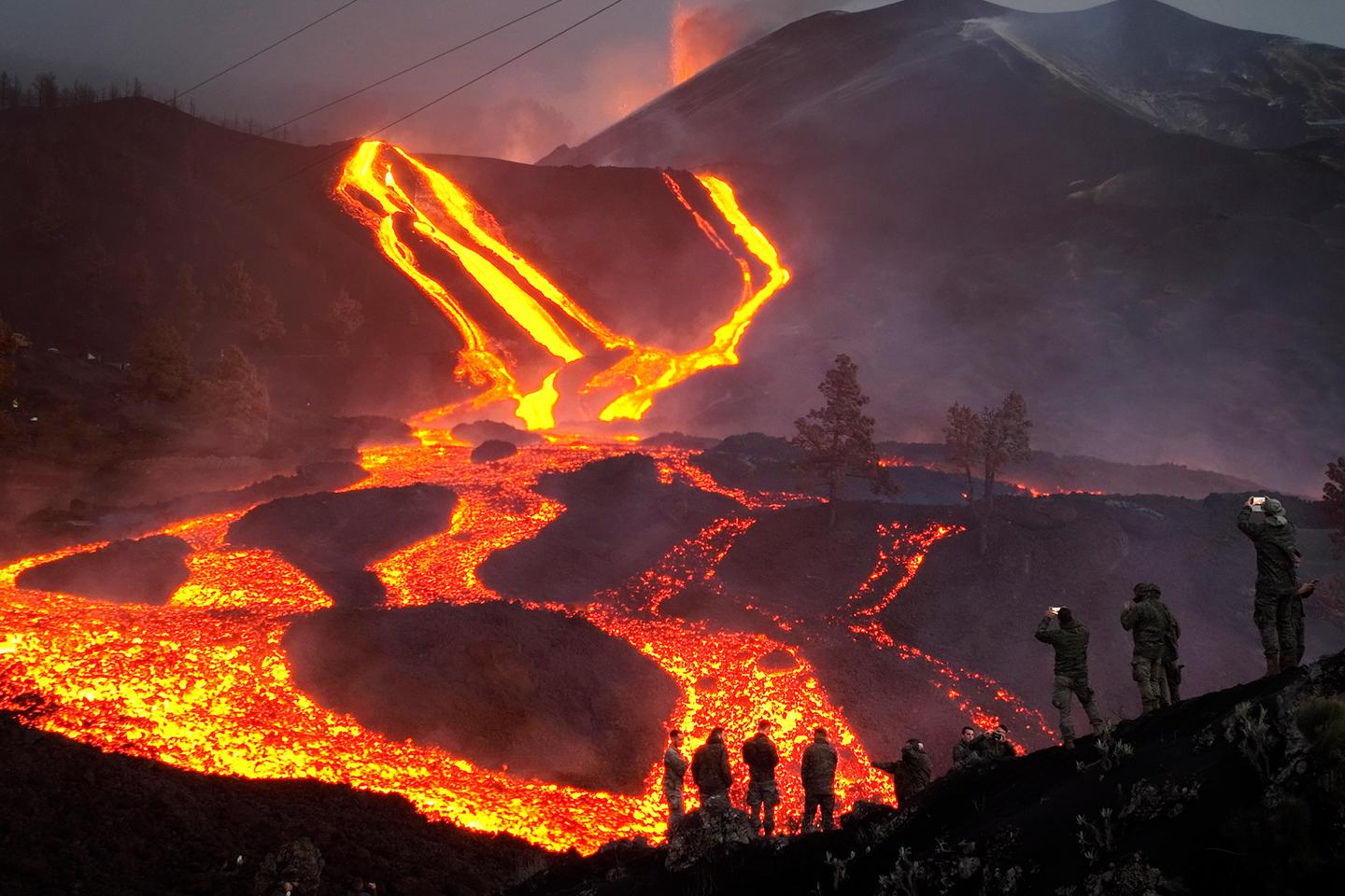 Sur l’île de La Palma, fin de l’éruption du volcan Cumbre Vieja