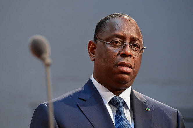 Le président sénégalais, Macky Sall, à Berlin, le 27 août 2021.