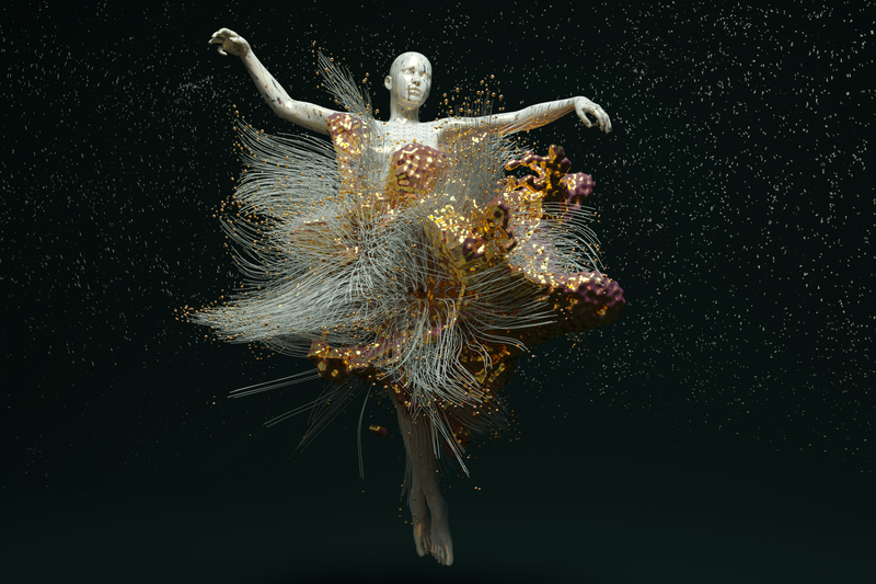 Danse Kitsou Dubois et Jeanne Morel, deux artistes en apesanteur