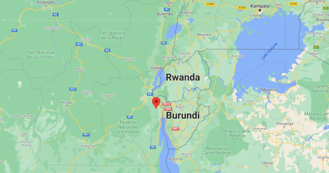 Lemera is located in the province of South Kivu, not far from the border with Burundi.