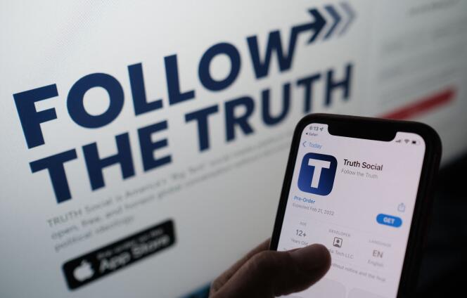 The Truth Social app is scheduled to launch on the App Store on February 21, 2022.