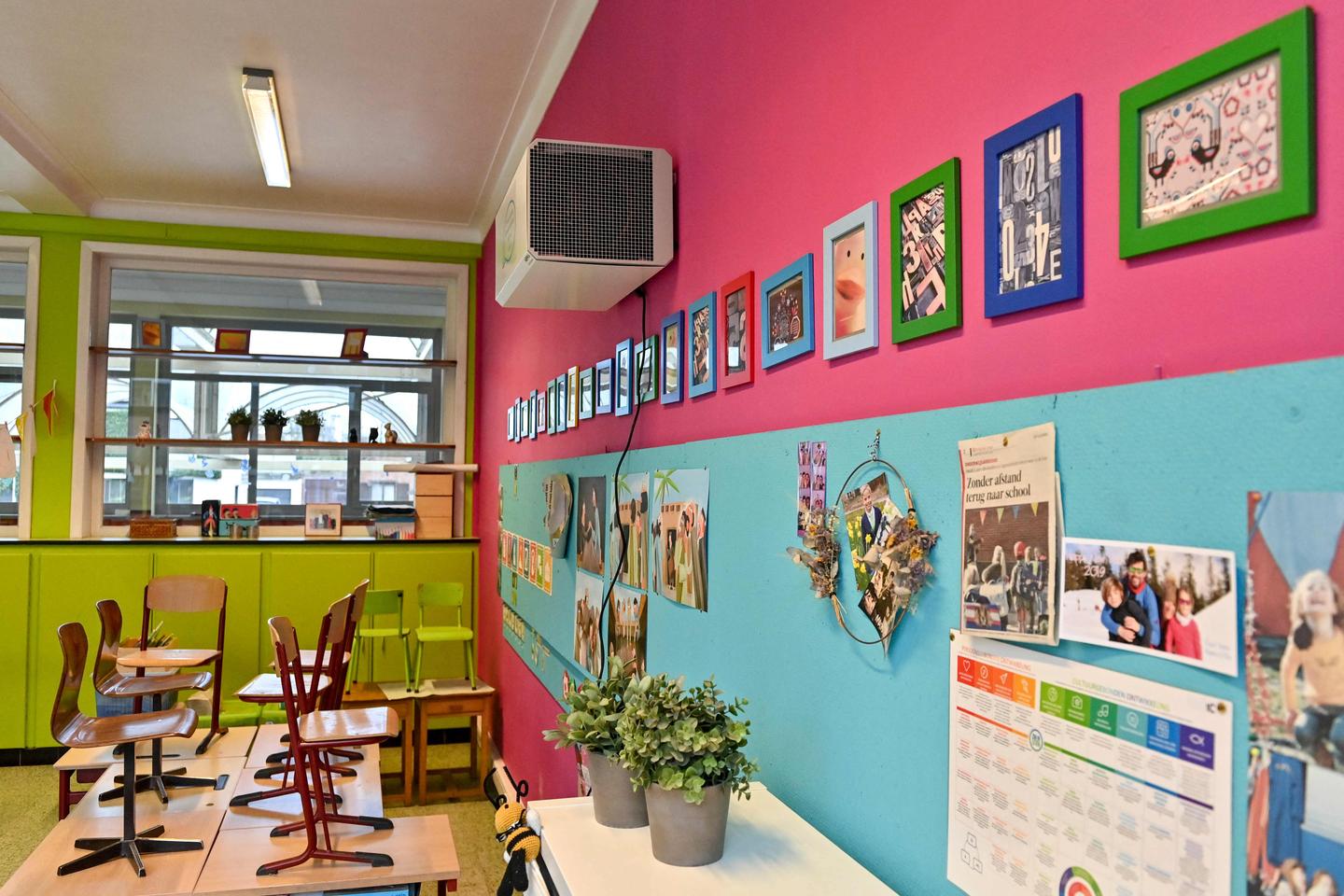 In Belgium, a different school holiday calendar according to its