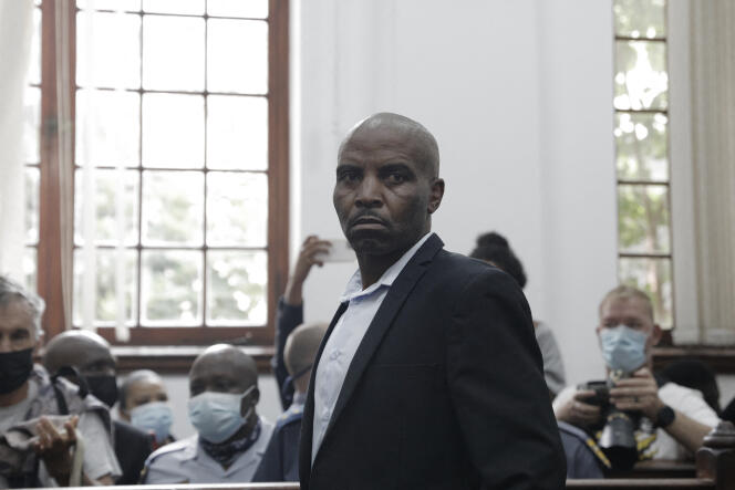 Zandile Christmas Mafe (49) pada 11 Januari 2022 di pengadilan di Cape Town.