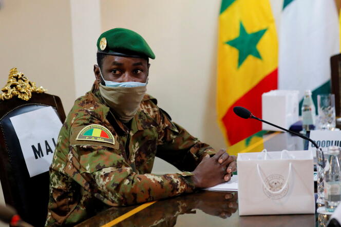 Mali : le colonel Assimi Goïta dit rester ouvert au dialogue avec la Cédéao  après les sanctions